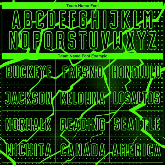 Sublimation Black Lightning Custom Jersey Uniform Soccer Green Aurora Sublimation Black Lightning Custom Jersey Uniform Soccer Green Aurora