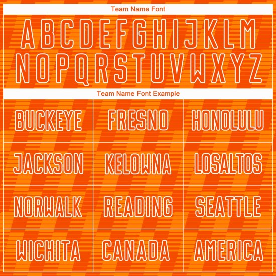 Sublimation Orange Soccer Jersey Custom Bay Orange-White Line Uniform Sublimation Orange Soccer Jersey Custom Bay Orange-White Line Uniform