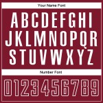 Sublimation Custom Split Soccer Crimson-White Uniform Gray Fashion Jersey