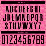 Uniform Sublimation Black-Medium Jersey Pink Soccer Geometric Shapes Custom Pink Uniform Sublimation Black-Medium Jersey Pink Soccer Geometric Shapes Custom Pink