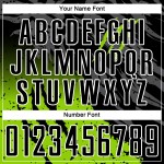 Neon Jersey Custom Sublimation Black Soccer Scratch Uniform Green-White Splash Gradient Neon Jersey Custom Sublimation Black Soccer Scratch Uniform Green-White Splash Gradient
